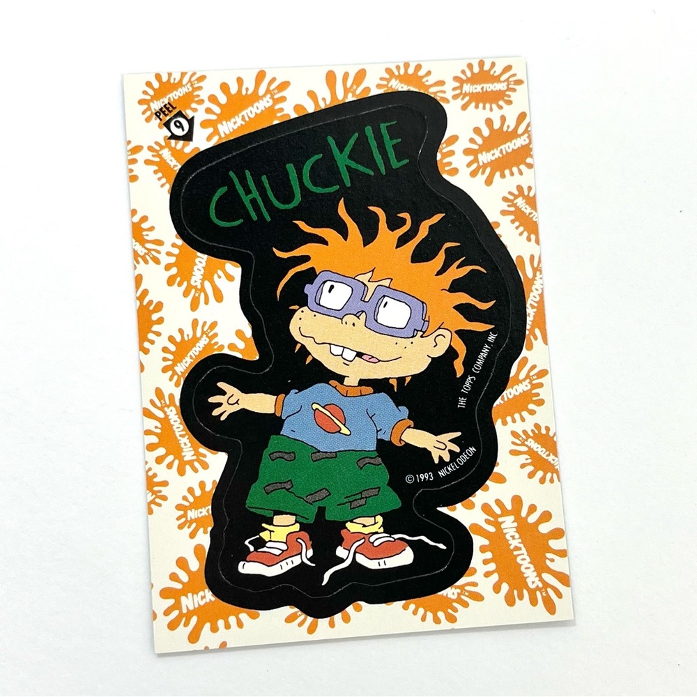 Vintage Nicktoons 1993 Topps Nickelodeon Complete Sticker Set - Picture 9 of 13